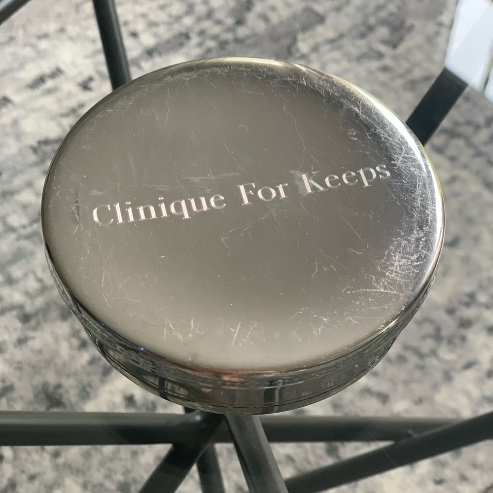 Tiffany & Co. pewter Clinique dish with lid